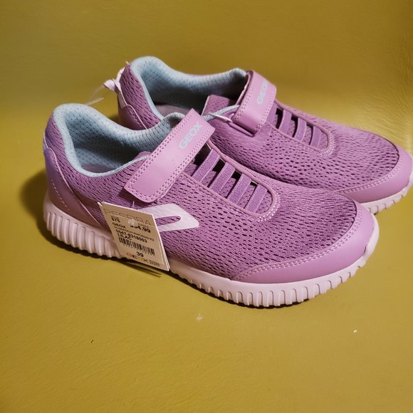 GEOX Girl Lilac Sneakers US6 - Picture 6 of 8